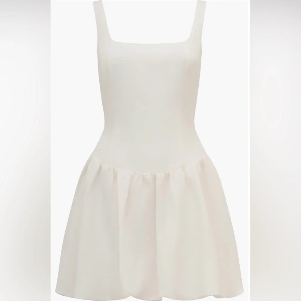 EVER NEW Heidi Bubble Hem Minidress - Picture 3 of 6